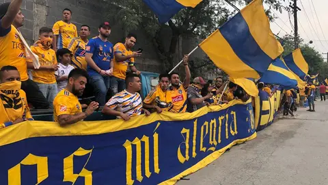 Afición de Tigres prepara 'pasillo de aliento' para Final de Concachampions