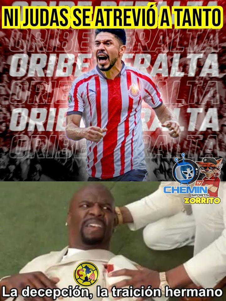 Disfruta los increíbles memes que desató la llegada de Oribe Peralta a Chivas