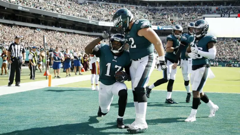 DeSean Jackson brilló en retorno a Filadelfia con victoria sobre Redskins