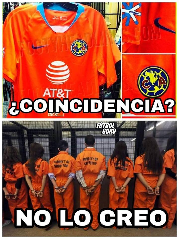 Ríete con los memes de la tercera armadura de las Águilas en honor al chanfle