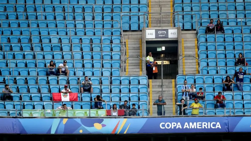 'Preocupa afluencia en juegos de la Copa América': Pdte. de Conmebol
