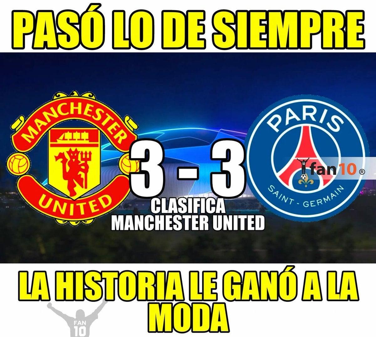 Memes se burlan de la eliminación del PSG en Champions