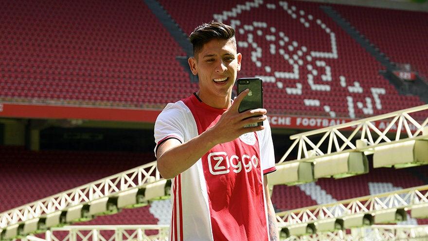 Así fue el primer día de Edson Álvarez con el Ajax