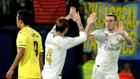 Gareth Bale rescató al Real Madrid y con doblete les dio el empate