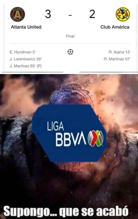 Ríete con los mejores memes de la derrota del América vs Atlanta