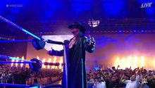The Undertaker derrotó a Goldberg en Super Showdown en Arabia Saudita