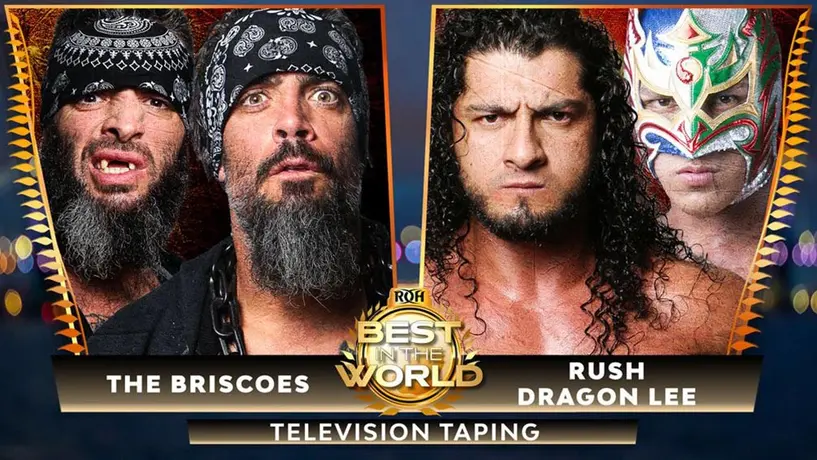 Dragon Lee y Rush enfrentarán a The Briscoes en ROH: Best in the World