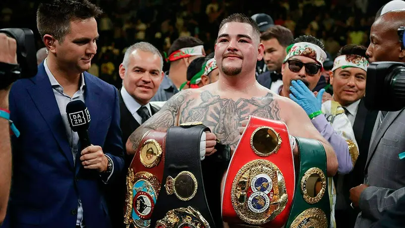 'Queremos 50 millones de dólares por la revancha': Padre de Andy Ruiz