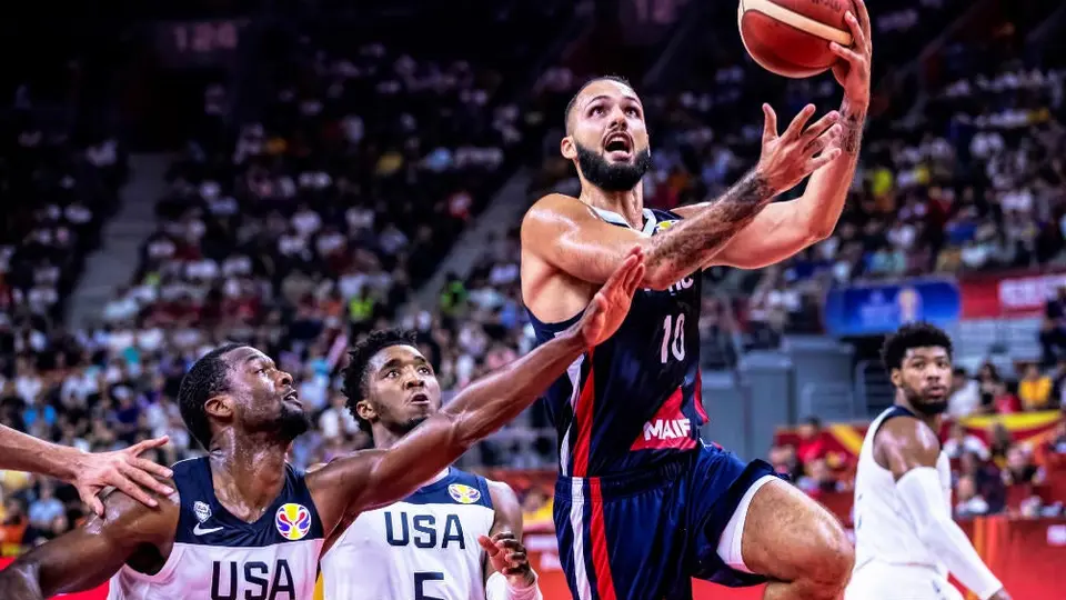 Francia eliminó a Estados Unidos en Cuartos del Mundial de baloncesto