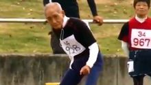 Hombre de 102 años conmueve en redes al completar carrera de 100 metros