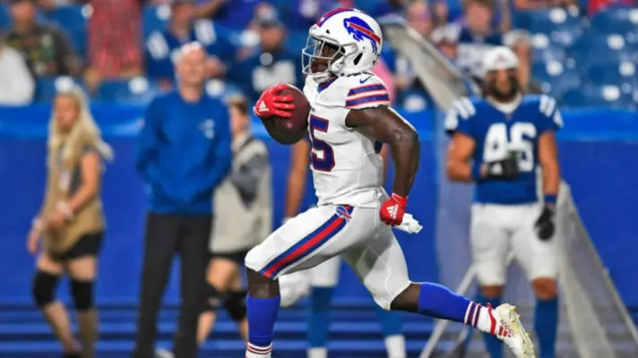 Christian Wade cambió el rugby por la NFL y tuvo un debut soñado con Bills