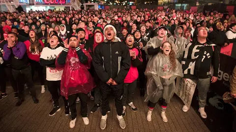 Aficionados de Toronto 'enloquecen' con tiro de Kawhi Leonard