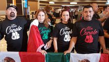 Familia Chávez viaja de Colima a Las Vegas para apoyar a Canelo