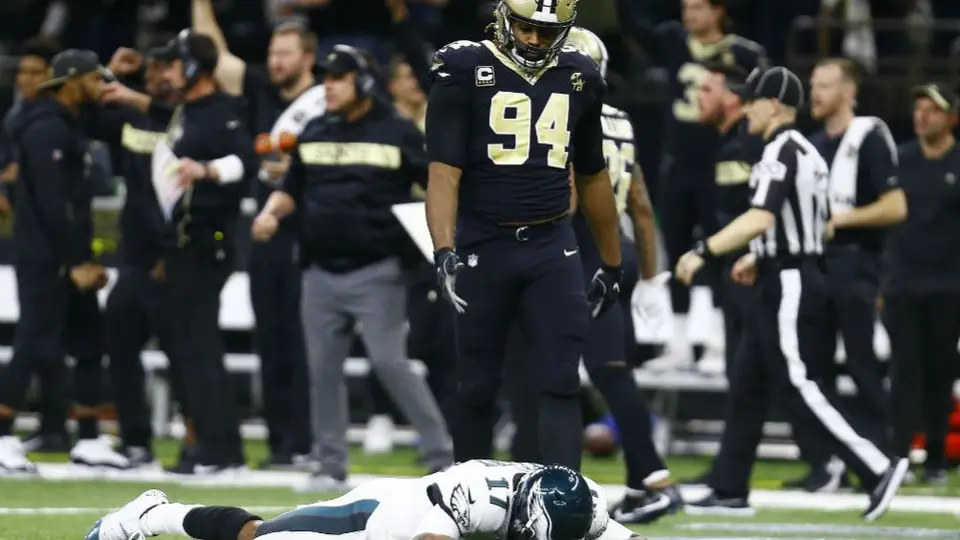 Eagles deja el trono vacante tras caer ante los Saints