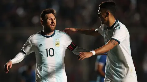 Messi hace doblete y encamina goleada de Argentina a Nicaragua