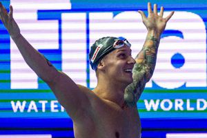 Caeleb Dressel arrebató récord a Michael Phelps en 100 metros mariposa