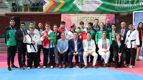 México cosecha nueve medallas en el Open de ParaTaekwondo