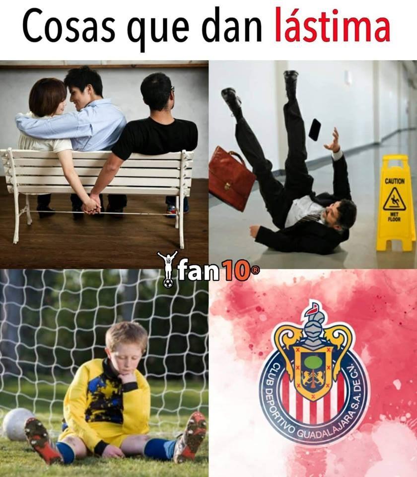 Memes se burlan de la descalificación matemática de Chivas