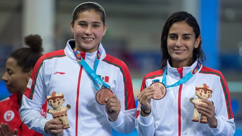 Paola Espinosa y Dolores Hernández se cuelgan el Bronce en Lima 2019