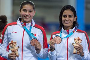 Paola Espinosa y Dolores Hernández se cuelgan el Bronce en Lima 2019