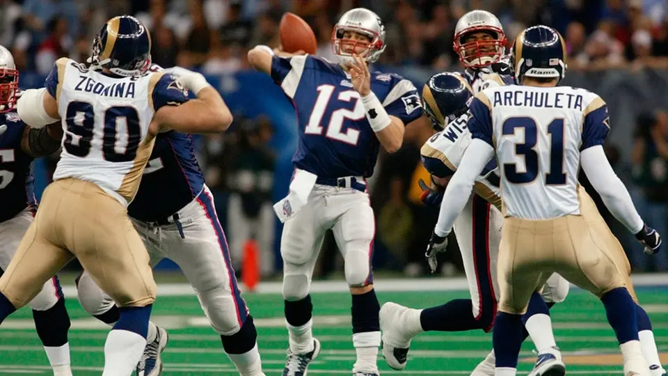 Super Bowl XXXVI: El día que los Pats iniciaron su dinastía contra Rams