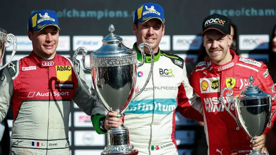 Benito Guerra, primer mexicano en ser Campeón de Race of Champions