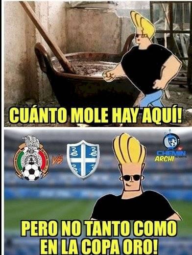 Memes se burlan del 'pequeño' triunfo de México ante Martinica