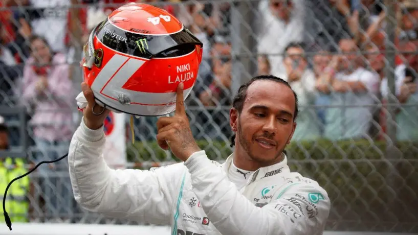 "He luchado con el espíritu de Niki Lauda":  Hamilton