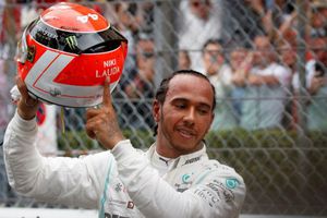 "He luchado con el espíritu de Niki Lauda":  Hamilton