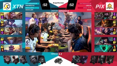 XTEN Esports frena racha de Pixel Esports Club en la LLA
