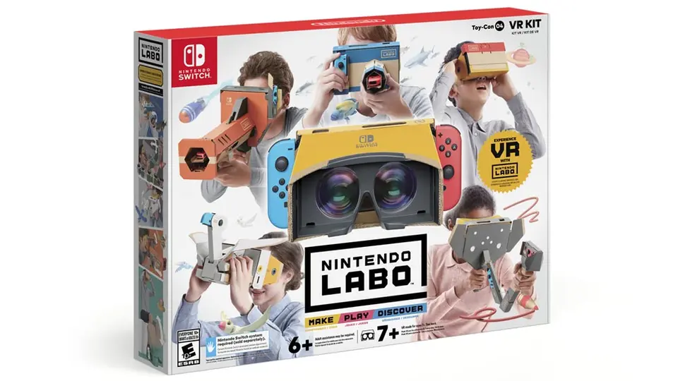 Nintendo presenta nuevo kit de realidad virtual para Labo