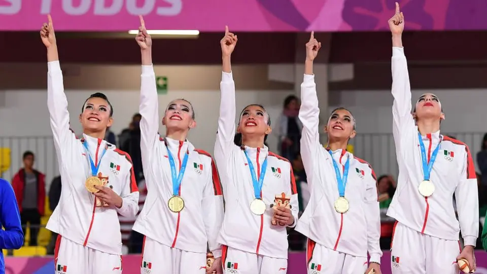 México llegó a 20 oros en Lima 2019 tras el triunfo de gimnasia rítmica