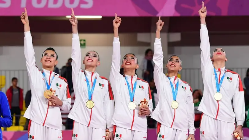 México llegó a 20 oros en Lima 2019 tras el triunfo de gimnasia rítmica