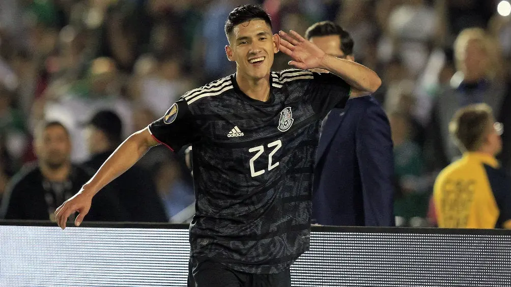 Uriel Antuna celebra un gol ante Cuba | MEXSPORT