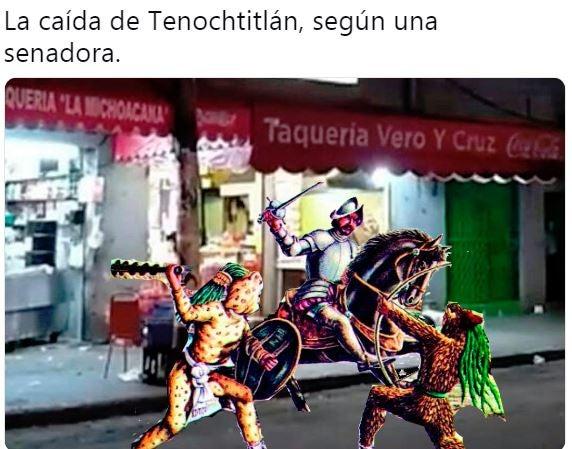 Ríete con los memes de la relación entre las carnitas y la caída de Tenochtitlán