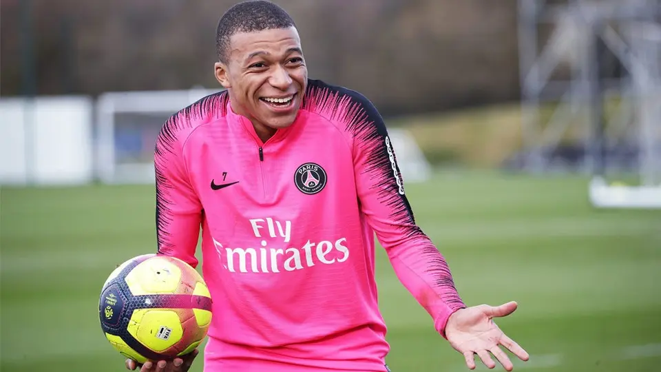 Kylian Mbappé fue dibujado al estilo de los Supercampeones