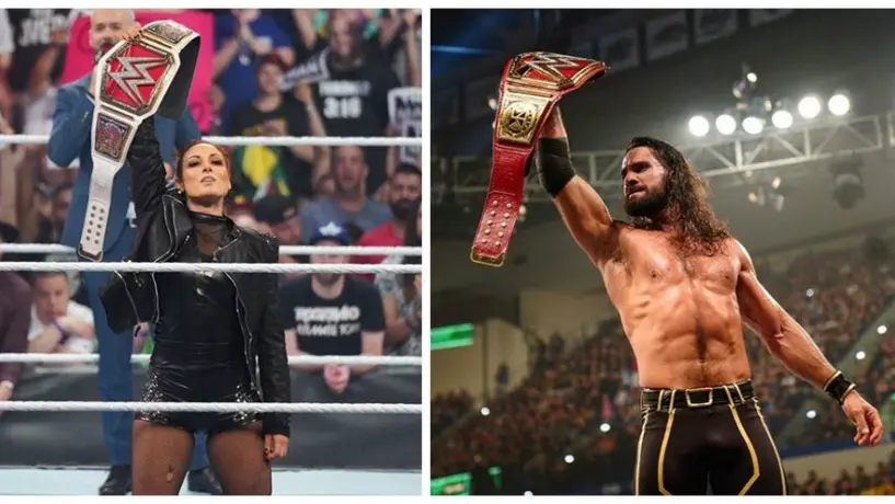 Becky Lynch y Seth Rollins anunciaron que se han comprometido