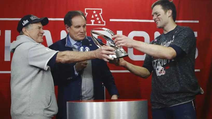 Belichick y Brady, tras marca de Phil Jackson y Michael Jordan