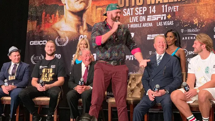 Tyson Fury reitera que representará a México este fin de semana