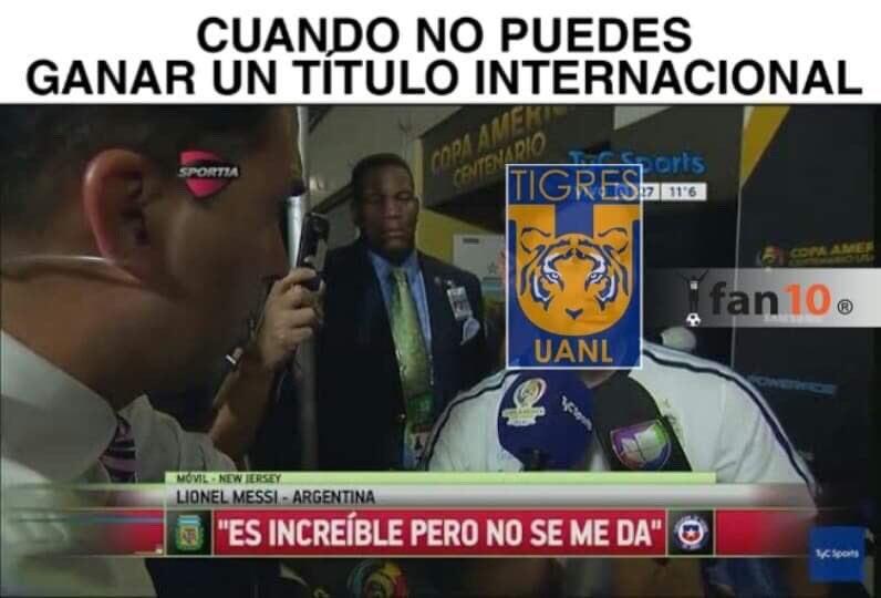 Memes se burlan de la derrota de Tigres en la Final de Concachampions