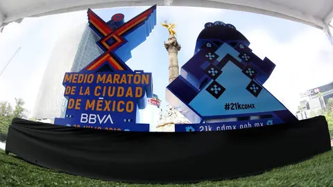 Lanzan playera y medalla para el Medio Maratón de la Ciudad de México