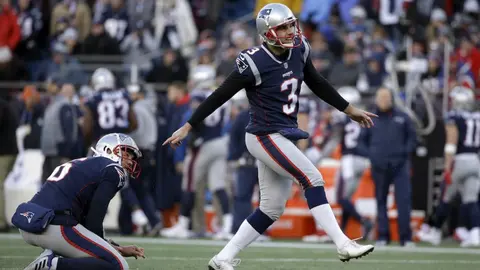 Patriots renueva por dos años Stephen Gostkowski