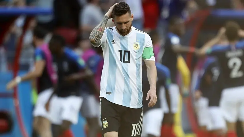Messi lamenta la eliminación de Argentina en Rusia 2018 | MEXSPORT