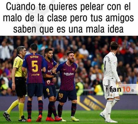 Ríete con los memes de la derrota del Real Madrid ante el Barcelona