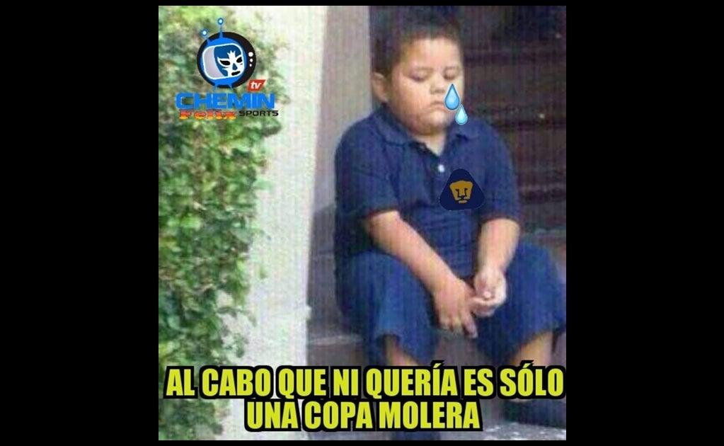 Memes se burlan de la eliminación de Pumas en Copa MX