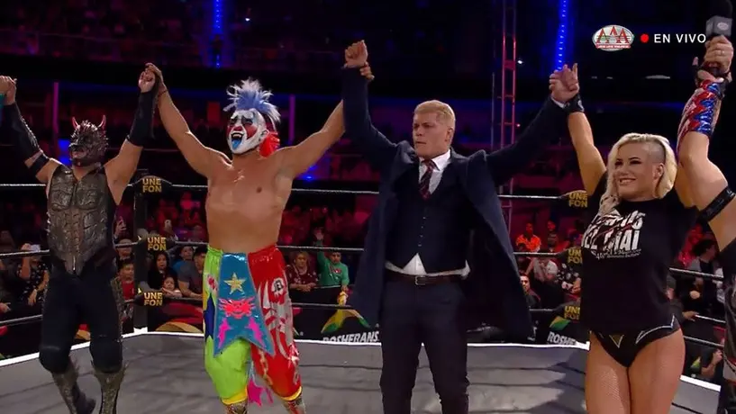 Cody Rhodes le pide a Hugo Savinovich ser la voz oficial en español de AEW