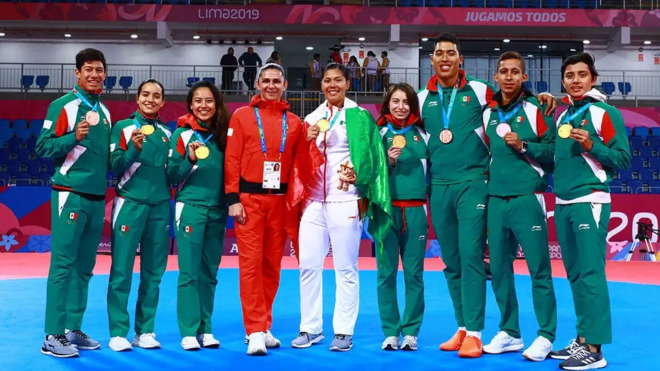 México culmina jornada de Panamericanos en segundo lugar del medallero