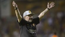 Maradona muestra su apoyo incondicional a Nicolás Maduro