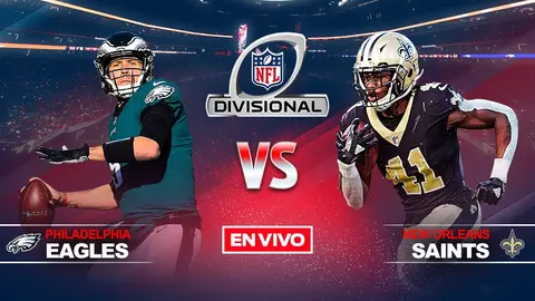 Philadelphia Eagles vs New Orleans Saints en vivo y en directo Ronda Divisional