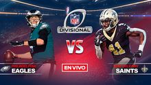 Philadelphia Eagles vs New Orleans Saints en vivo y en directo Ronda Divisional